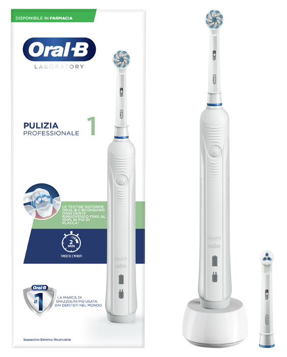 ORALB PRO1 LABORATORY SPAZZOLINO ELETTRICO - farmacia187.it