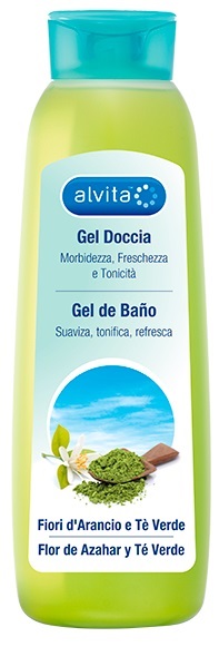 ALVITA GEL DOCCIA FIORI ARANCIO/TE' VERDE 300 ML - farmacia187.it