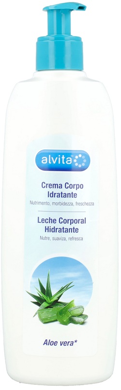 ALVITA CREMA CORPO IDRATANTE ALOE VERA 400 ML - farmacia187.it