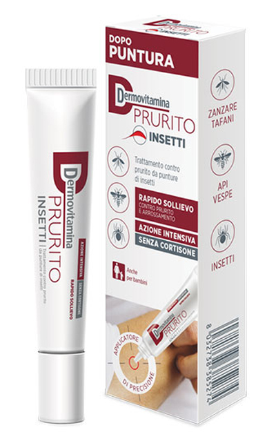 DERMOVITAMINA PRURITO INSETTI DOPO PUNTURA RAPIDO SOLLIEVO AZIONE INTENSIVA SENZA CORTISONE 15 ML - farmacia187.it