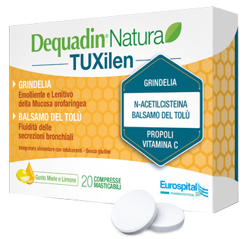 DEQUADIN NATURA TUXILEN 20 COMPRESSE - farmacia187.it