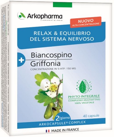 ARKO CAPSULE COMPLEX RELAX 40 CAPSULE - farmacia187.it