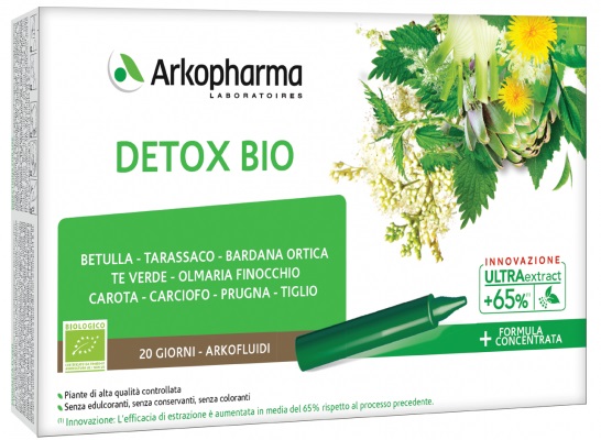 ARKOFLUIDI DETOX BIO 20 FIALE - farmacia187.it