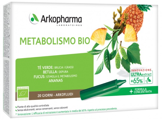 ARKOFLUIDI METABOLISMO BIO 20 FIALE - farmacia187.it