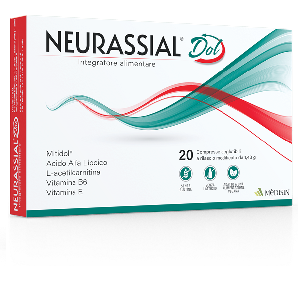 NEURASSIAL DOL 20 COMPRESSE DEGLUTIBILI A RILASCIO MODIFICATO - farmacia187.it