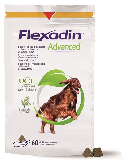 FLEXADIN ADVANCED CANE TUTTE LE TAGLIE 60 TAVOLETTE APPETIBILI - farmacia187.it