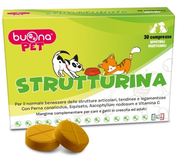 BUONAPET STRUTTURINA 30 COMPRESSE - farmacia187.it