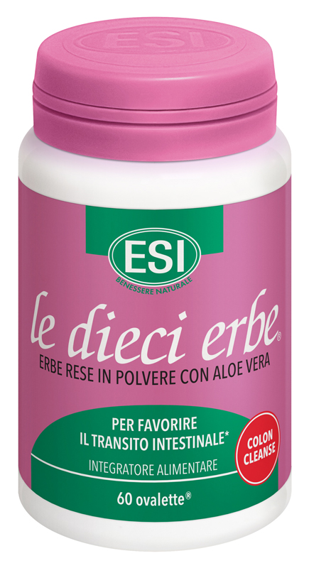 ESI LE DIECI ERBE COLON CLEANSE 60 OVALETTE - farmacia187.it