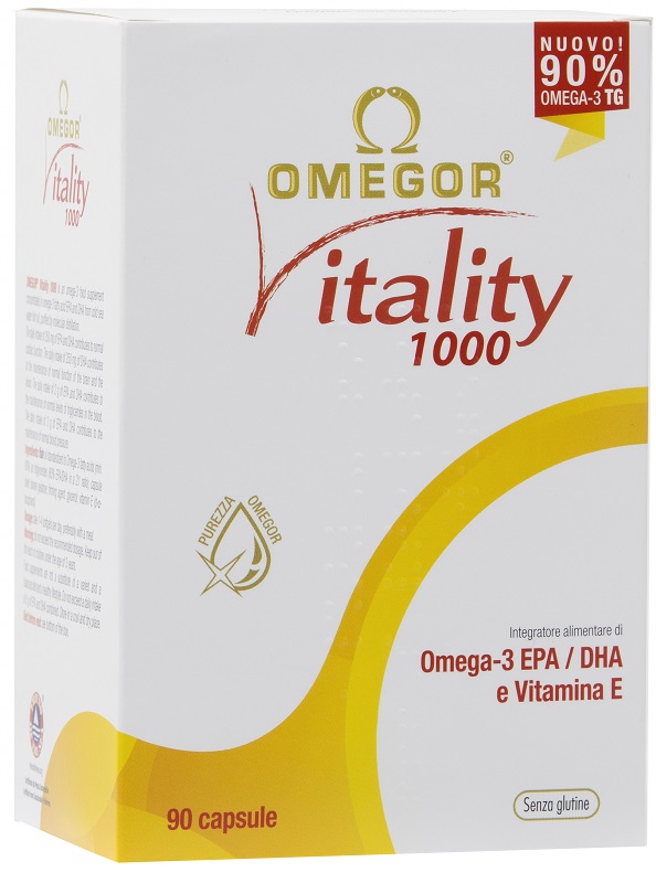 OMEGOR VITALITY 1000 90 CAPSULE - farmacia187.it