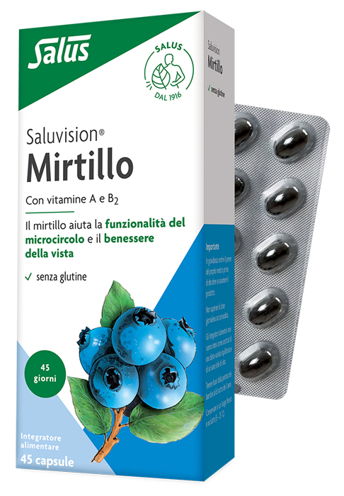 MIRTILLO SALUVISION 45 CAPSULE - farmacia187.it