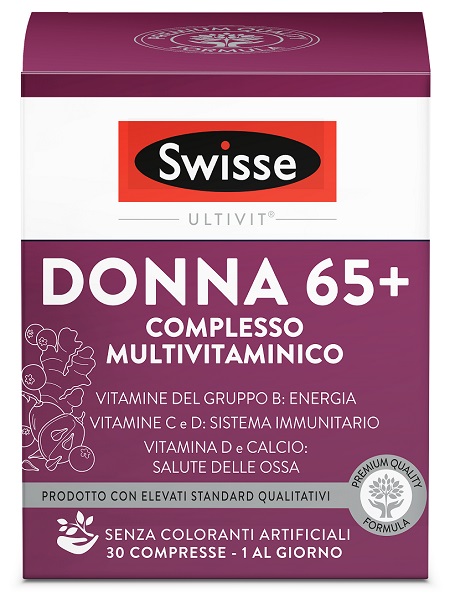 SWISSE DONNA 65+ COMPLESSO MULTIVITAMINICO 30 COMPRESSE - farmacia187.it