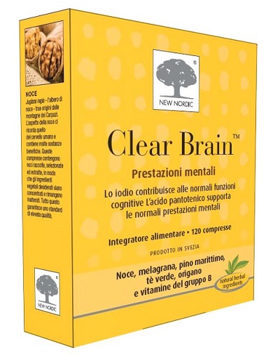CLEAR BRAIN 120 COMPRESSE - farmacia187.it