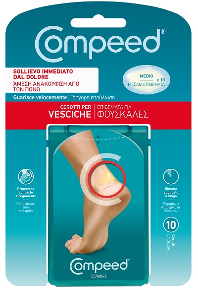 COMPEED CEROTTO VESCICHE MEDIO 10 PEZZI - farmacia187.it