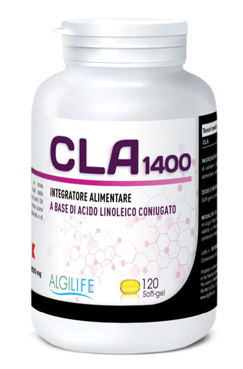 CLA 1400 ACIDO LINOLEICO CONIUGATO 120 SOFT GEL - farmacia187.it
