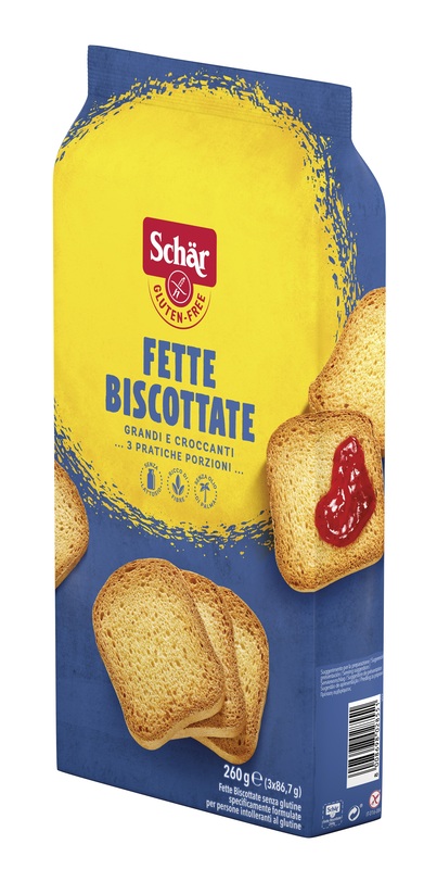 SCHAR FETTE BISCOTTATE 3 PORZIONI DA 86,7 G - farmacia187.it