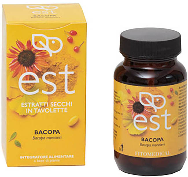 BACOPA ESTRATTO SECCO 60 TAVOLETTE - farmacia187.it