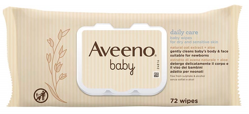 AVEENO BABY SALVIETTINE 72 PEZZI - farmacia187.it