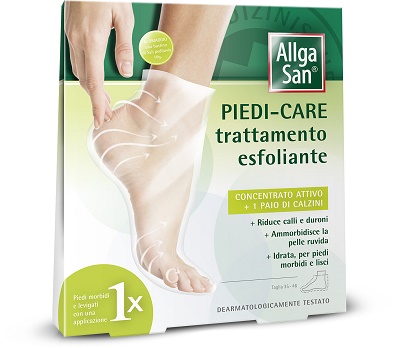 ALLGASAN PIEDI CARE TRATTAMENTO ESFOLIANTE 2 BUSTE MONODOSE - farmacia187.it