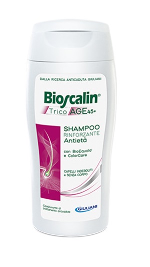 BIOSCALIN TRICOAGE 45+ SHAMPOO 200 ML BOLLINO PREZZO SPECIALE - farmacia187.it