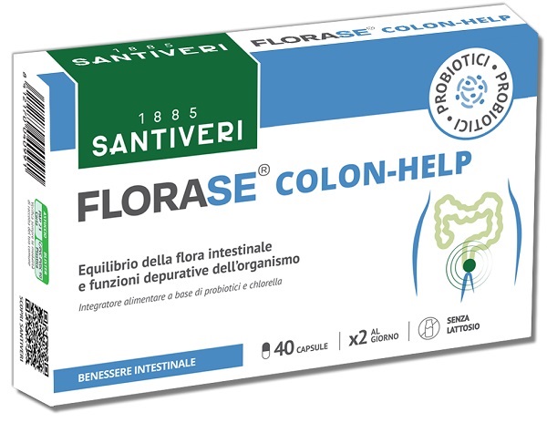 FLORASE COLON HELP 40 CAPSULE - farmacia187.it