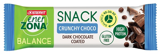 ENERZONA SNACK CRUNCHY CHOCO 33 G - farmacia187.it
