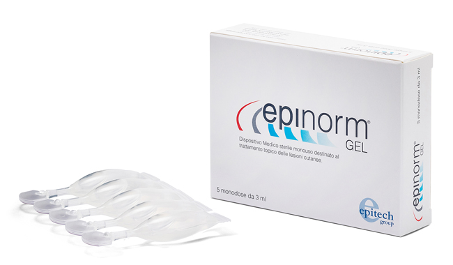 EPINORM GEL TRATTAMENTO LESIONI CUTANEE DA EPISIOTOMIA 5 MONODOSE 3 ML - farmacia187.it