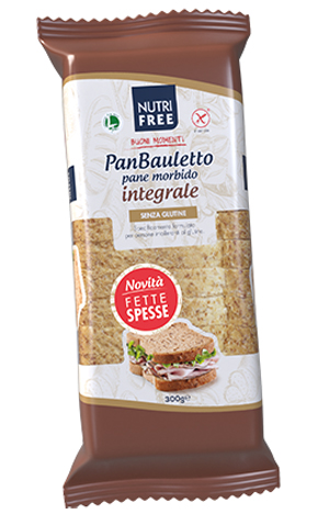 NUTRIFREE PANBAULETTO INTEGRALE 300 G - farmacia187.it