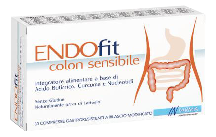 ENDOFIT COLON SENSIBILE 30 COMPRESSE GASTRORESISTENTI A RILASCIO MODIFICATO - farmacia187.it