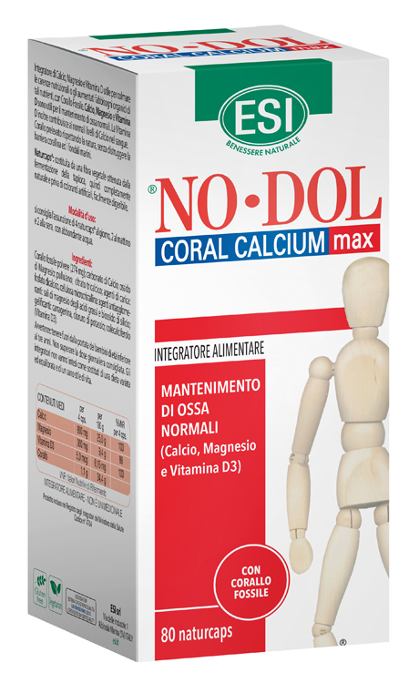ESI NO DOL CORAL CALCIUM MAX 80 CAPSULE - farmacia187.it