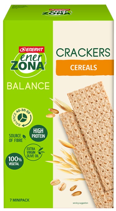 ENERZONA CRACKERS CEREALS 25 G - farmacia187.it