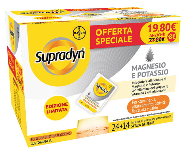 SUPRADYN MAGNESIO E POTASSIO LIMITED EDITION 14 + 24 BUSTINE - farmacia187.it