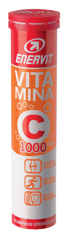 ENERVIT VITAMINA C1000 20 COMPRESSE EFFERVESCENTI - farmacia187.it