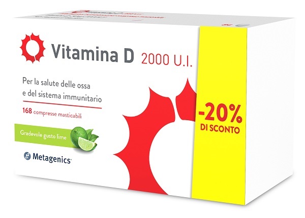 VITAMINA D2000 UI 168 PROMO-20% - farmacia187.it