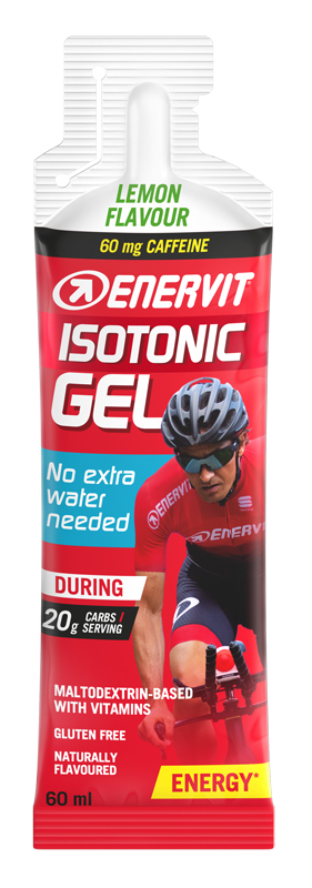Enervit - Sport Isotonic Gel Limone Caffeina - Gel Energetico 60 ml - farmacia187.it