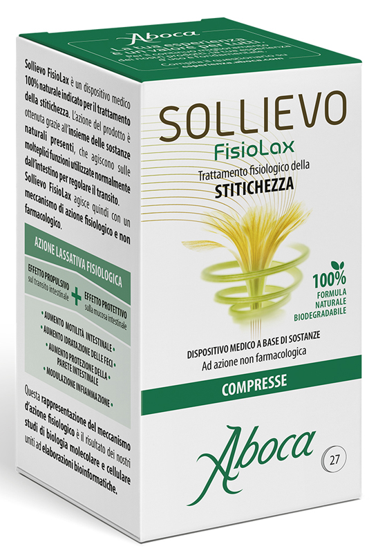 SOLLIEVO FISIOLAX 27 COMPRESSE - farmacia187.it
