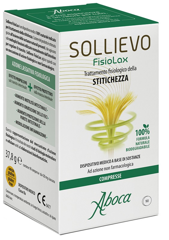 SOLLIEVO FISIOLAX 90 COMPRESSE - farmacia187.it