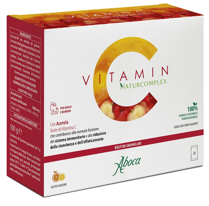 VITAMIN C NATURCOMPLEX 20 BUSTINE - farmacia187.it