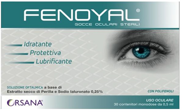 GOCCE OCULARI FENOYAL 30 CONTENITORI MONODOSE DA 0,5 ML - farmacia187.it