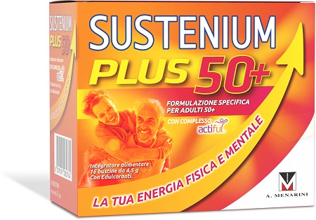 SUSTENIUM - PLUS 50+ 16 BUSTINE - farmacia187.it