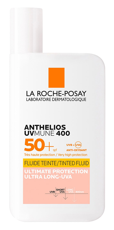 ANTHELIOS UVMUNE FLUIDO INVISIBILE SPF50+ COLORATO 50 ML - farmacia187.it