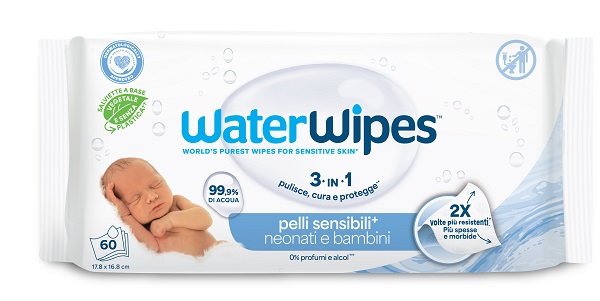 WATERWIPES BIO SALVIETTE 60 PEZZI - farmacia187.it