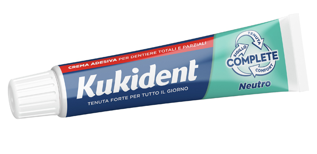 KUKIDENT NEUTRO CREMA ADESIVA DENTIERE 65 G - farmacia187.it
