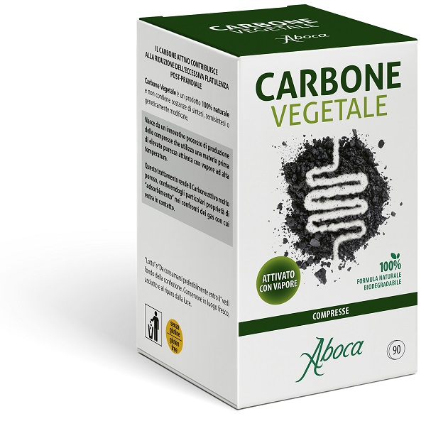 CARBONE VEGETALE 90 COMPRESSE - farmacia187.it