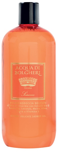 Acqua di Bolgheri Bio Bagnodoccia Scirocco - Detergente Corpo Ambrato-Orientale 500 ML - farmacia187.it