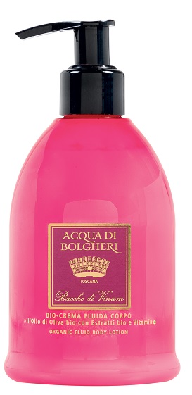 Acqua di Bolgheri Bio Crema Fluida Corpo Bacche di Vinum - Idratante Biologico 300 ML - farmacia187.it