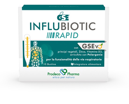 GSE INFLUBIOTIC RAPID 10 BUSTINE - farmacia187.it