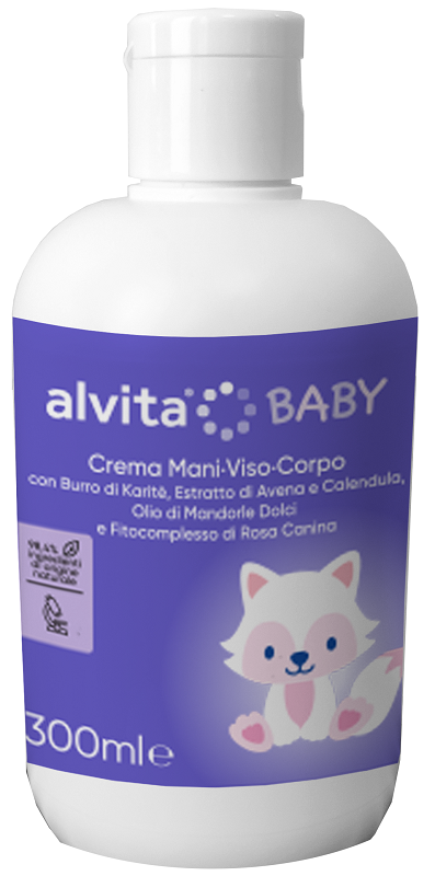 ALVITA BABY CREMA VISO-CORPO 300 ML - farmacia187.it