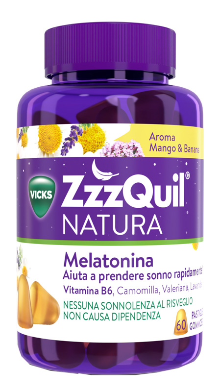 ZZZQUIL SONNO MANGO & BANANA 60 PASTIGLIE GOMMOSE - farmacia187.it