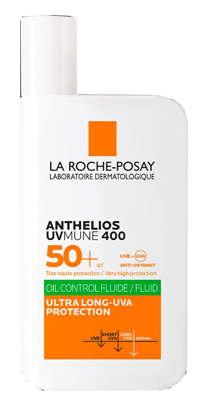 ANTHELIOS FLUIDO OIL CONTROL COLORATO UVMUNE SPF50+ 50 ML - farmacia187.it