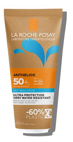 ANTHELIOS GEL PELLE BAGNATA 50+ 200 ML NUOVO PAPERPACK - farmacia187.it
